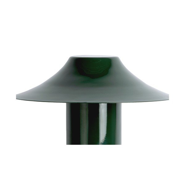 Tumši zaļa metāla galda lampa (augstums 32 cm) Catania Trapeze – Leitmotiv-image-2