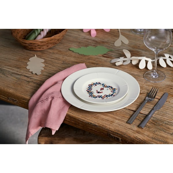 Balts deserta porcelāna šķīvis ø 19,5 cm Grand Cru Cottage – Rosendahl-image-1