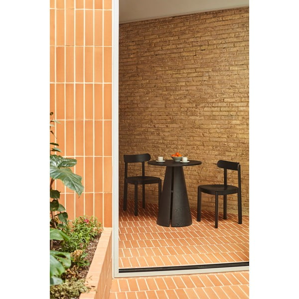 Apaļš ēdamgalds ar oškoka imitācijas galda virsmu ø 65 cm Cep – Teulat-image-2