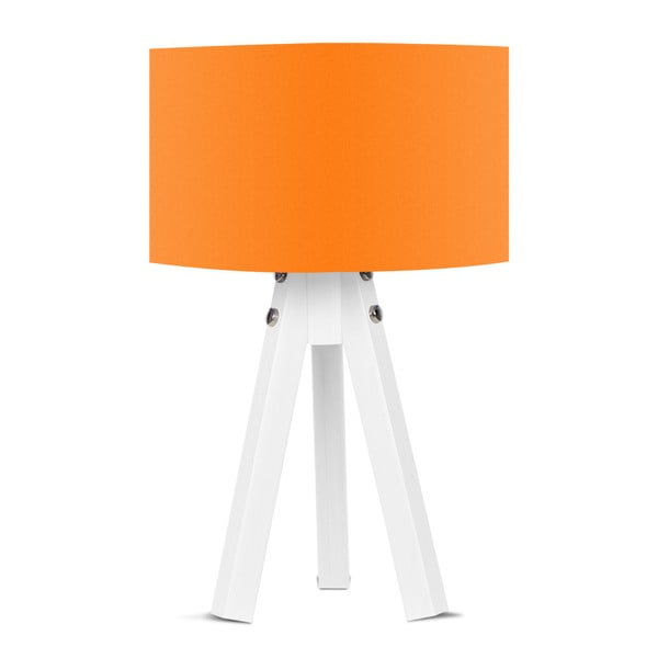 Galda lampa ar oranžu abažūru Kate Louise Bianca