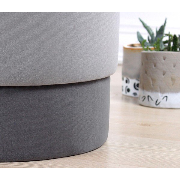 Pelēks pufs Ropp – Artie-image-4