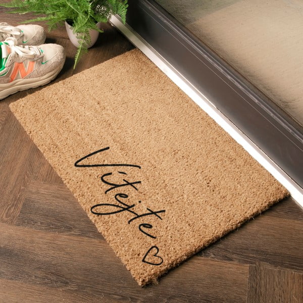 Kokosšķiedras kājslauķis 40x60 cm Vítejte – Artsy Doormats-image-1