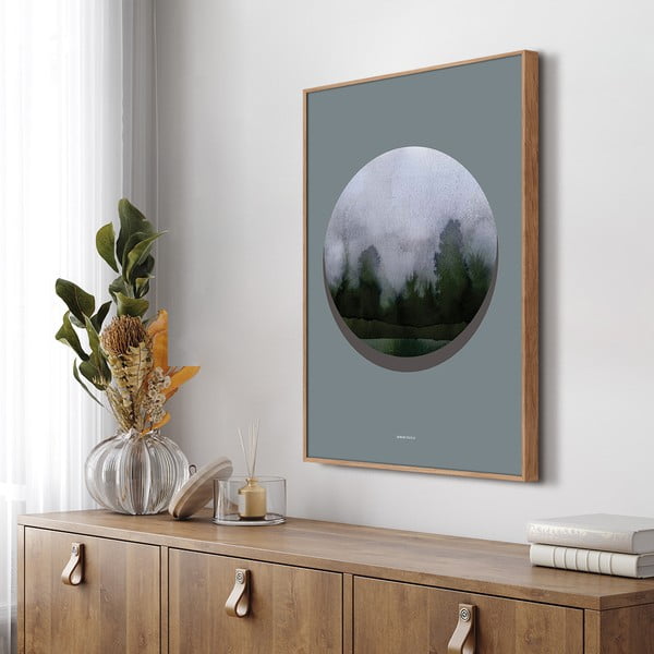 Glezna 50x70 cm Water Circle – Malerifabrikken-image-1