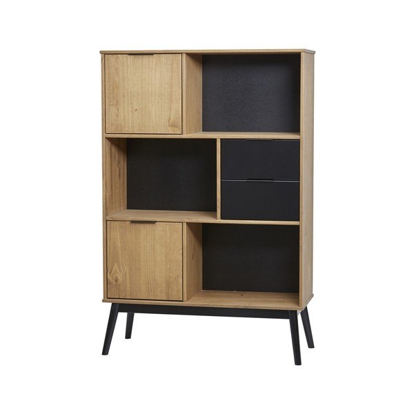 Grāmatu skapis Marckeric Lucie, 35 x 143 cm-image-1