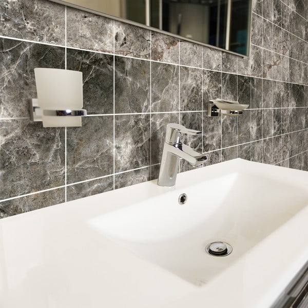 Uzlīmju komplekts flīzēm (24 gab.) 15x15 cm Marble Tiles Venezia – Ambiance-image-3