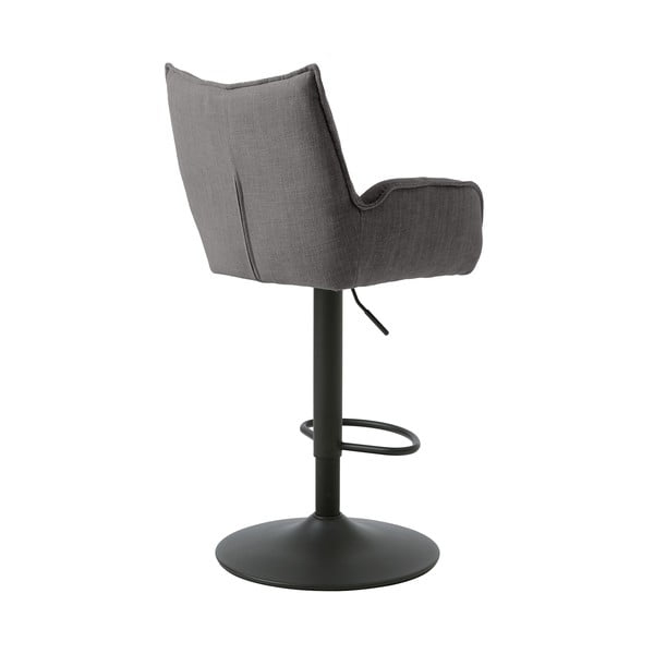 Pelēki ar regulējamu augstumu bāra krēsli (2 gab.) Marilla – Unique Furniture-image-3