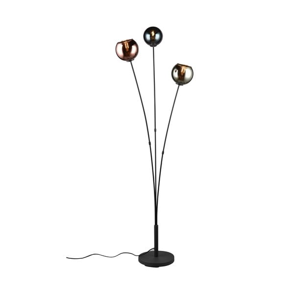 Spīdīgi melna stāvlampa (augstums 150 cm) Sheldon – Reality-image-3
