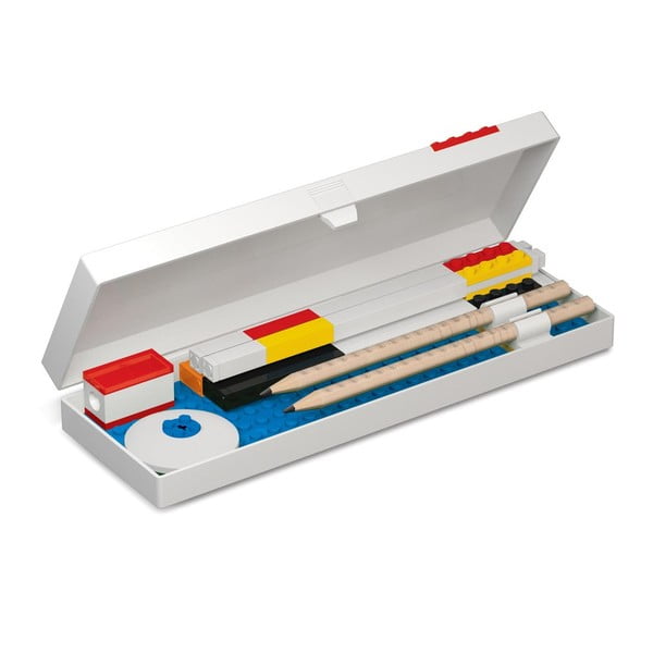 Penālis ar minifigūriņu uz sarkanas pamatnes LEGO® Stationery