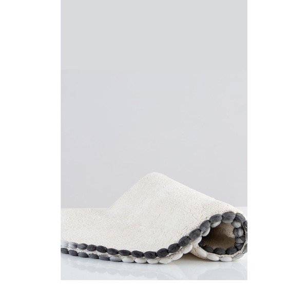 Krēmkrāsas kokvilnas vannas paklājiņš Irya Home Collection Ronan, diametrs 90 cm-image-3