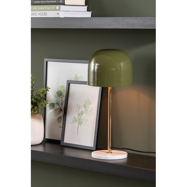 Haki galda lampa ar metāla abažūru (augstums 50 cm) Manta – Leitmotiv-image-1