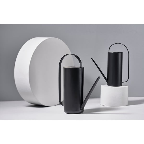 Melna tērauda tējkanna Zone Herb & Sprout, 0,75 l-image-1