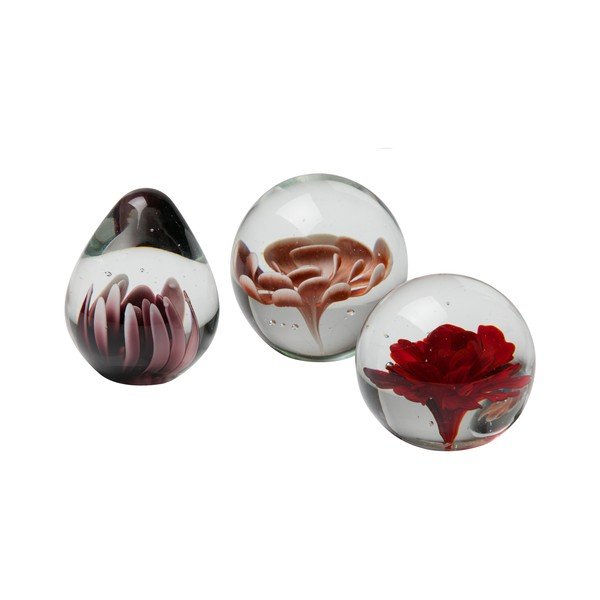 Stikla papīra slogs ar brūnu ziedu BePureHome Botanics-image-1
