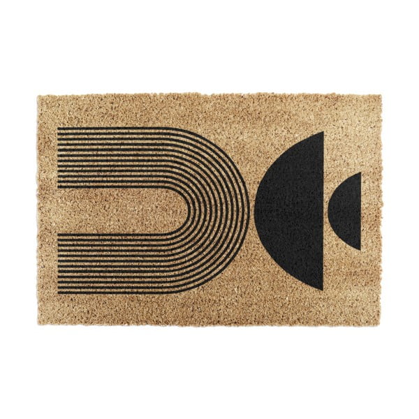 Kokosšķiedras kājslauķis 40x60 cm Half Moon – Artsy Doormats