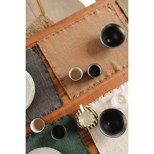 Kokvilnas galda paliktņi (2 gab.) 38x50 cm Handloom – Lorena Canals-image-3