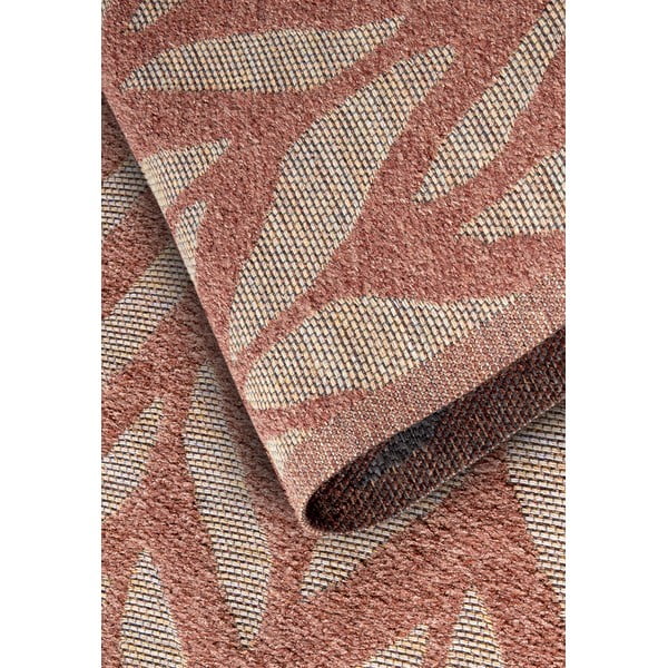 Ķieģeļu sarkans āra paklājs no pārstrādātas šķiedras 200x290 cm Georgette – Villeroy&Boch-image-3