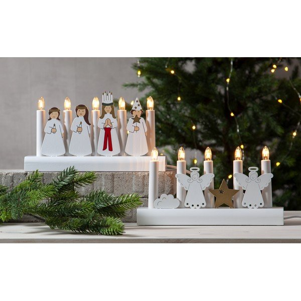 LED svečturis ar vadu (augstums 15 cm) Julia – Star Trading-image-1