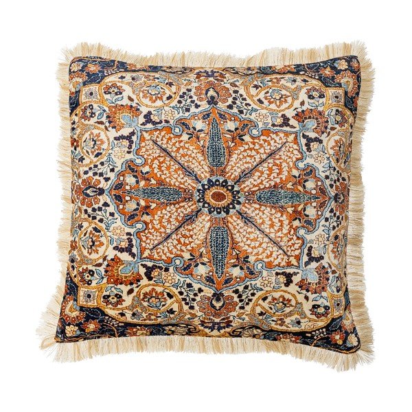 Dekoratīvais spilvens no kokvilnas maisījuma 50x50 cm Asu – Bloomingville