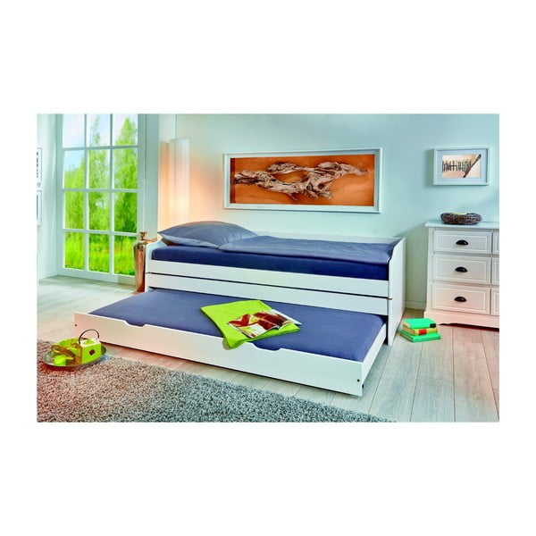 Balta Evergreen House trīsvietīga dīvānu gulta-image-3