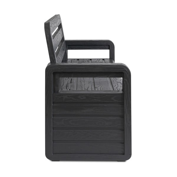 Tumši pelēks plastmasas dārza sols Forever Spring – Toomax-image-2