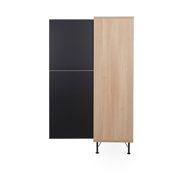 Melns skapis Tenzo Flow, 111 x 153 cm-image-4