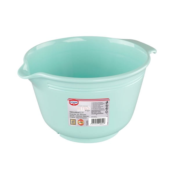 Piparmētru zaļa bļoda ar snīpīti Dr. Oetker, ø 21 cm-image-1