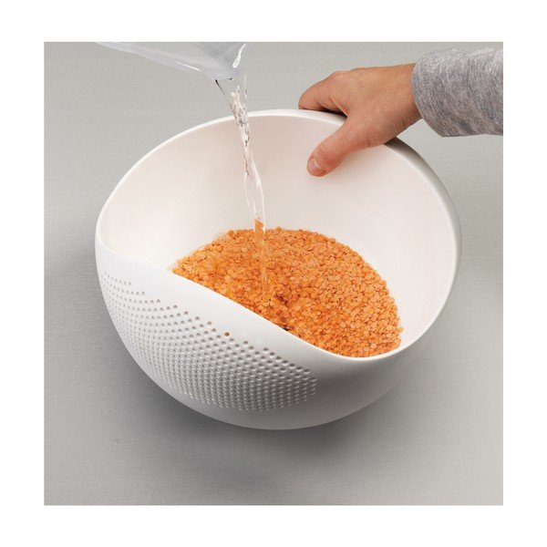 Balta bļoda ar sietu Joseph Joseph Prep&Serve, garums 29 cm-image-1