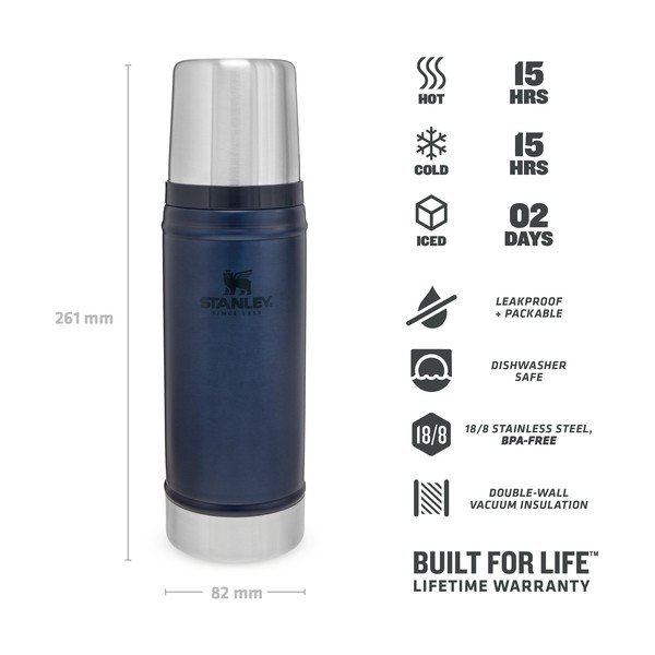 Zils termoss ar krūzīti 470 ml – Stanley-image-3