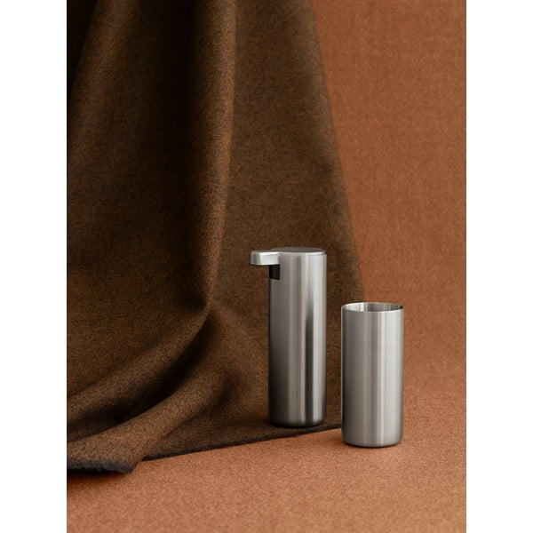 Matētas sudraba krāsas nerūsējošā tērauda ziepju dozators 165 ml Modo – Blomus-image-2