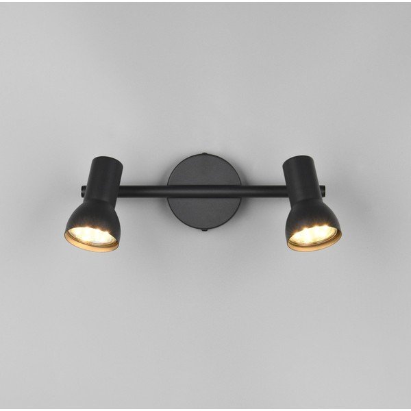 Melna prožektora tipa lampa ø 8 cm Cantar – Reality-image-2