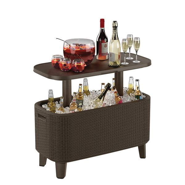 Dārza galds ar ledus paplāti 83.5x40.5 cm Bevy – Keter-image-2