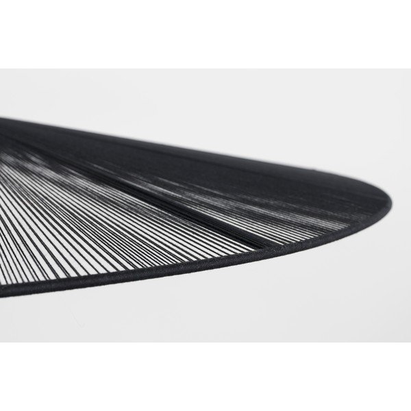 Melna piekaramā lampa ar regulējamu spilgtumu ø 80 cm Belle – Zuiver-image-4