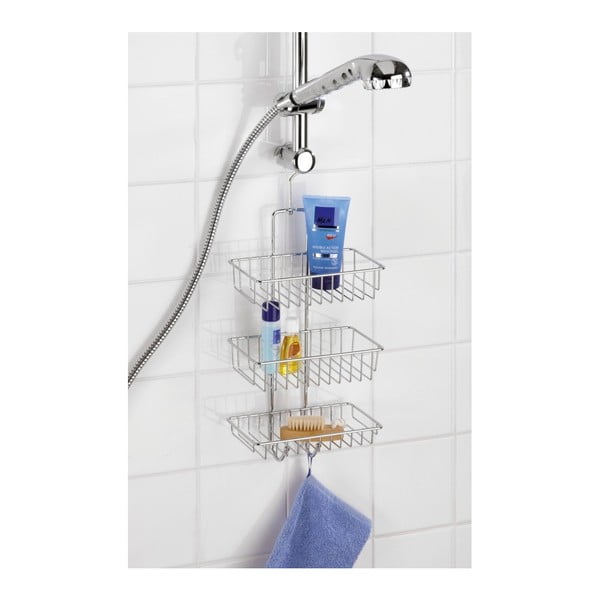 Pie sienas stiprināms vannas istabas plaukts Wenko Nivala-image-2