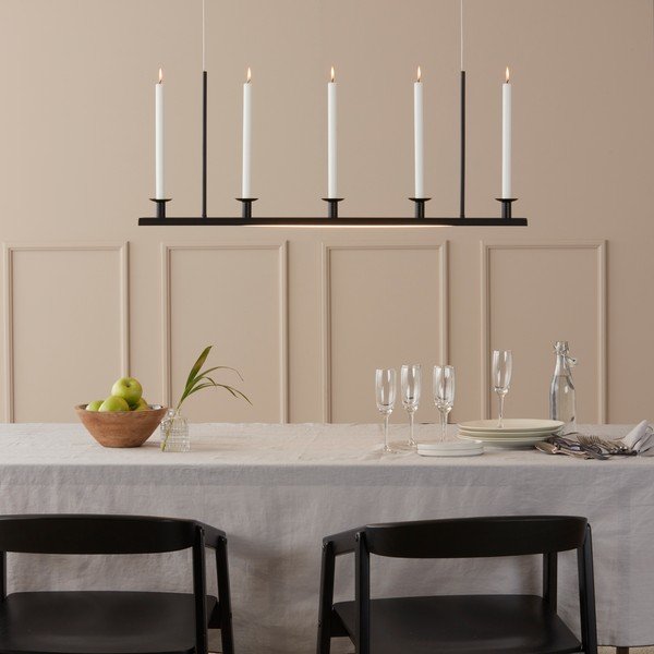 Melns piekaramais gaismeklis Markslöjd Downtown-image-1