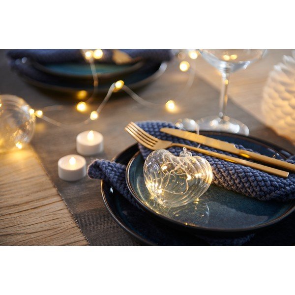 Gaismas dekors uz baterijām ø 8 cm Wave Heart – Sirius-image-1