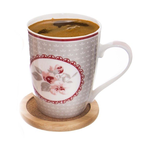 Dabīga toņa koka paliktņi (6 gab.) ar statīvu – Orion-image-1