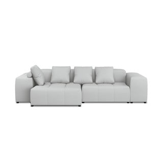 Pelēks stūra dīvāns (maināms stūris) Rome – Cosmopolitan Design 