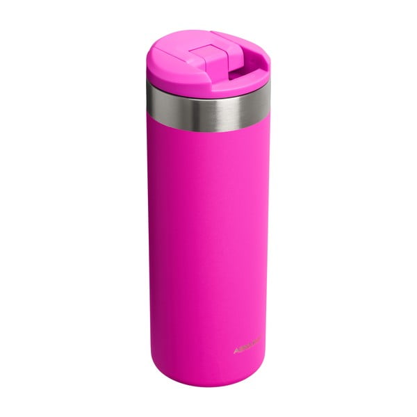 Rozā nerūsējošā tērauda termokrūze 470 ml AeroLight™ Transit Mug Violet Blossom – Stanley-image-1