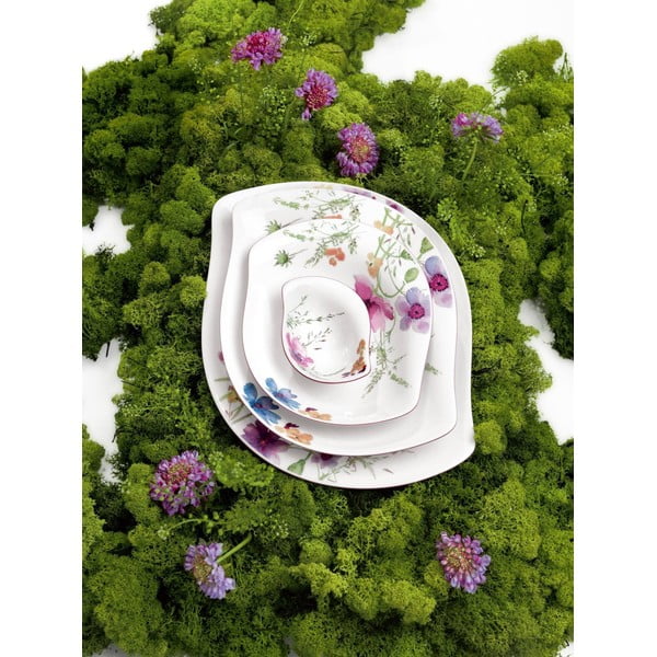 Porcelāna bļoda ar ziedu motīvu Villeroy & Boch Mariefleur Serve, 21 x 18 cm-image-2