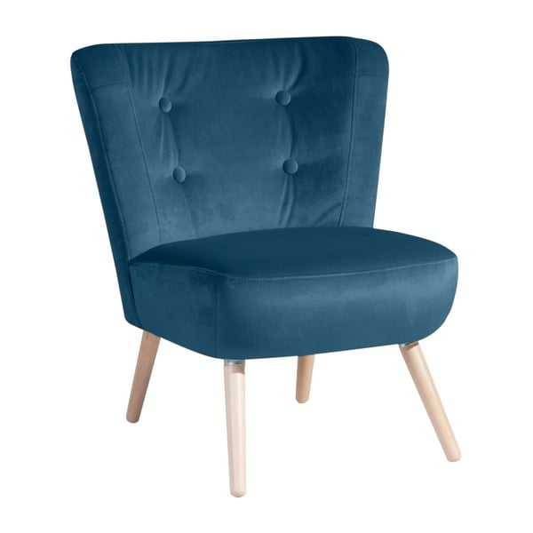 Max Winzer Neele Velvet zils krēsls