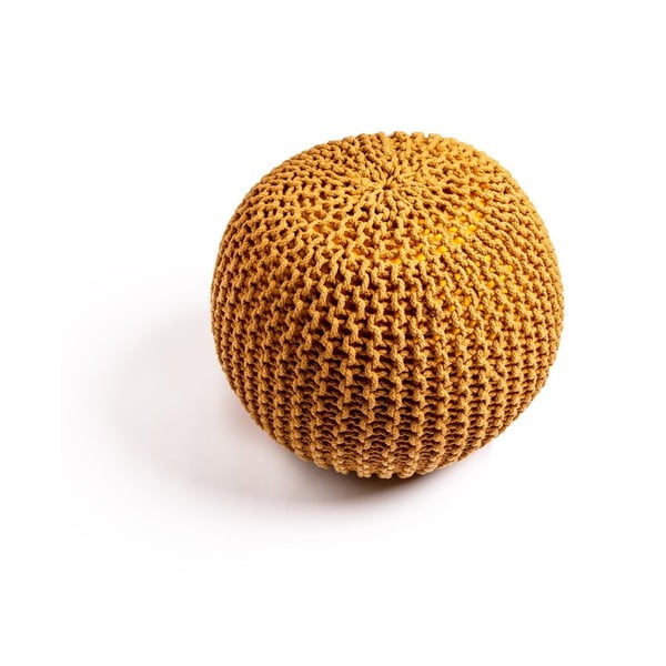 Sinepju dzeltens dīvāna pufs Bonami Essentials Jagger-image-1