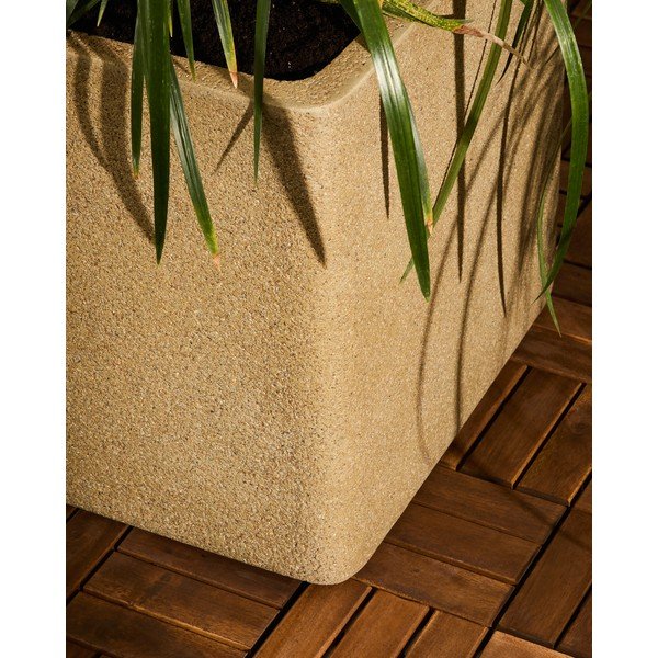 Puķu poda apvalki no mākslīgā akmens (2 gab.) Minoa – Kave Home-image-2