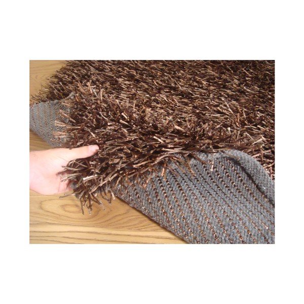 Paklājs Shaggy Brown, 75x155 cm-image-1