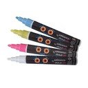 4 šķidrā krīta marķieru komplekts Ambiance Liquid Chalkboard Markers