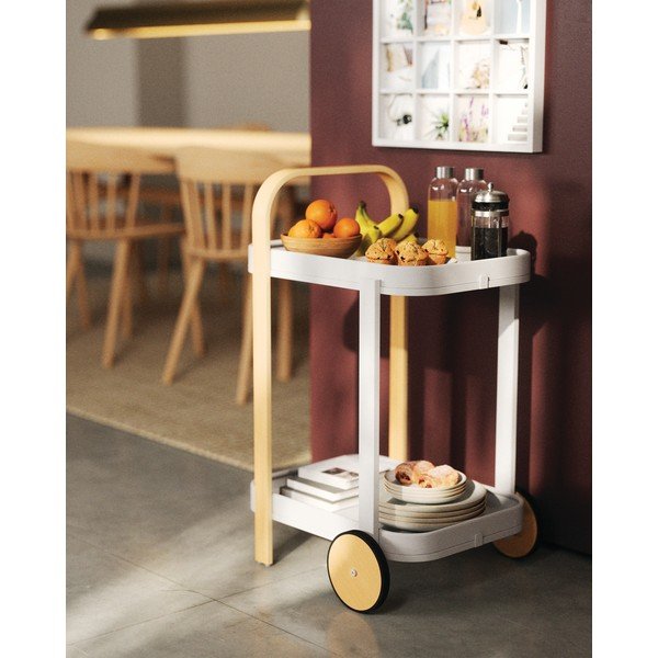 Servēšanas galds uz riteņiem 44x53 cm Bellwood – Umbra-image-1