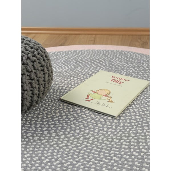 Ar rokām darināts bērnu paklājs Nattiot Brenda Rose, ∅ 120 cm-image-4