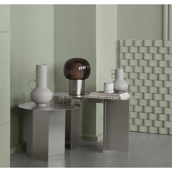 Apaļš sānu galdiņš no nerūsējošā tērauda ø 50 cm Oru – Blomus-image-1