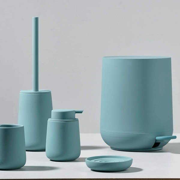 Zila plastmasas atkritumu tvertne 5 l Nova – Zone-image-1