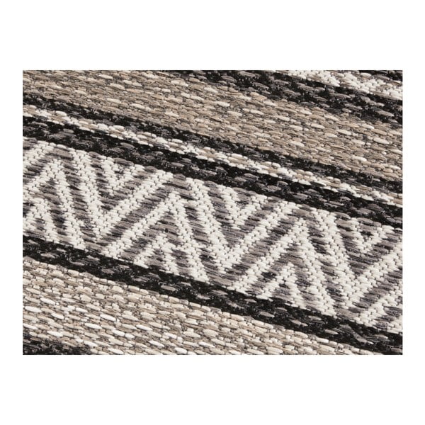 Melns un brūns āra paklājs Elle Decoration Bloom Rodez, 80 x 150 cm-image-3