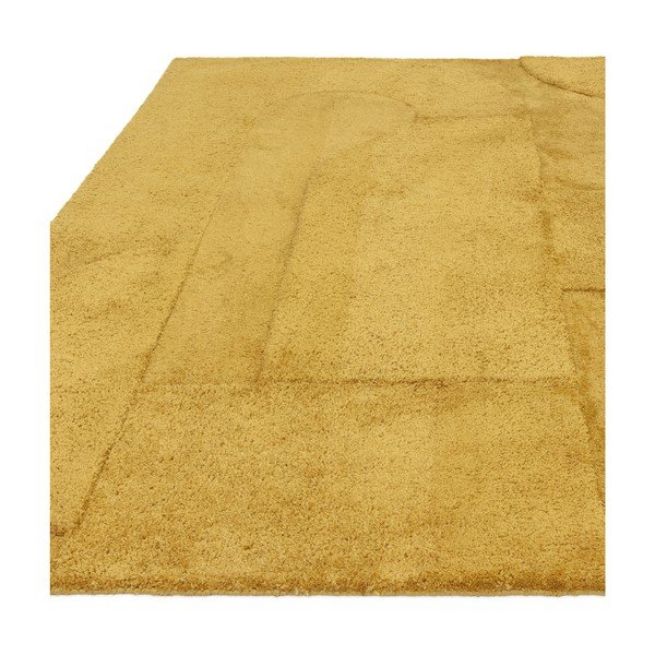 Okera dzeltens paklājs 120x170 cm Tova – Asiatic Carpets-image-3