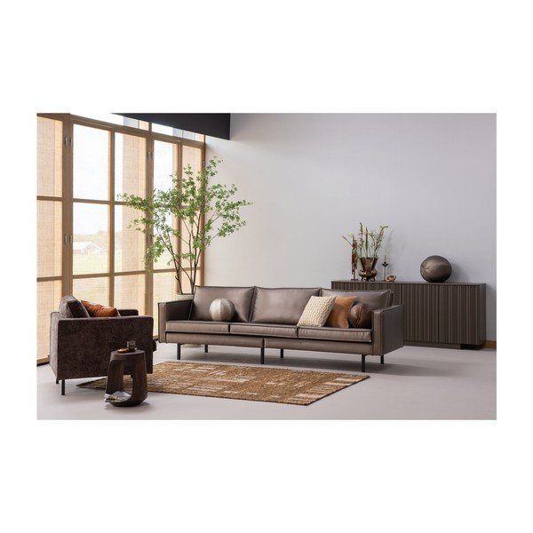 Mango masīvkoka apaļš sānu galdiņš ø 33 cm Bayo – WOOOD-image-3